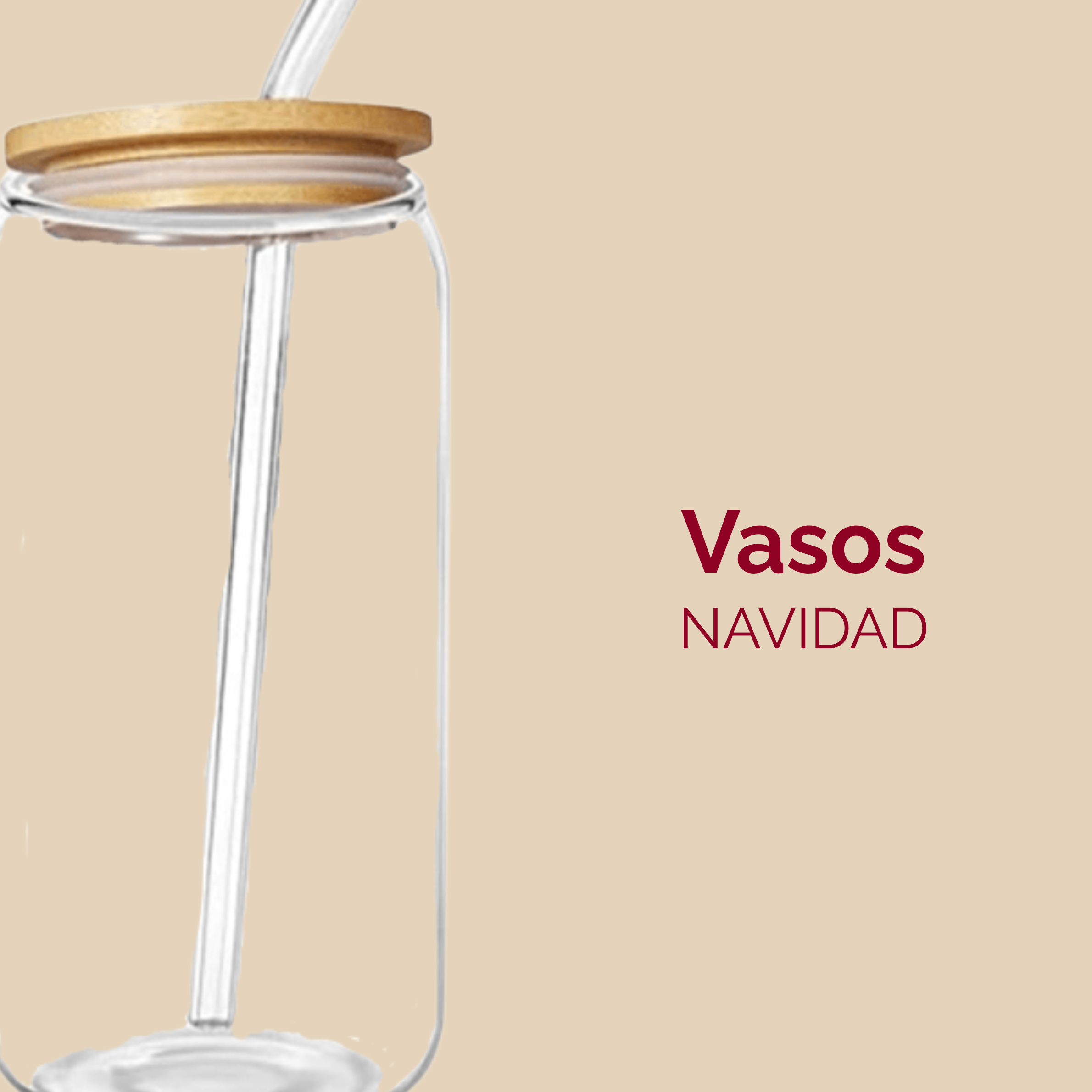Vasos Navidad