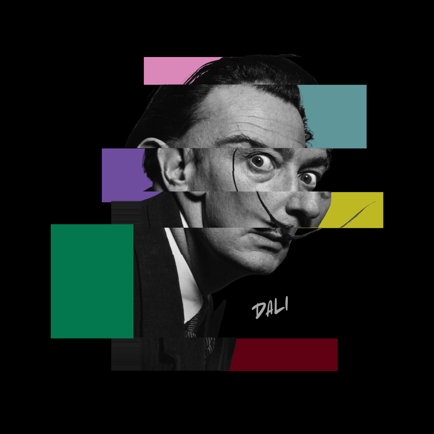 Sudadera Negra Dalí