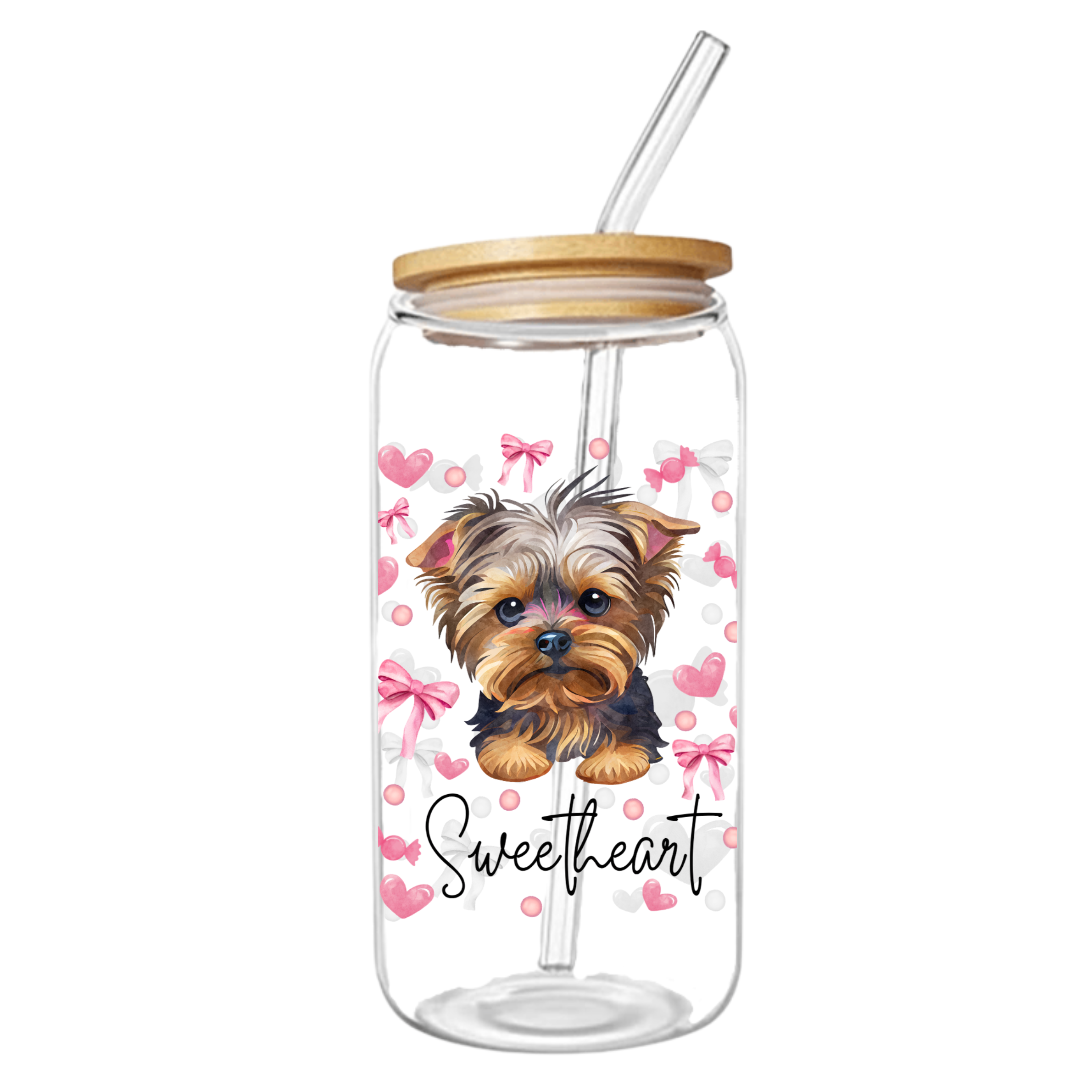 Vaso de Vidrio Sweetheart