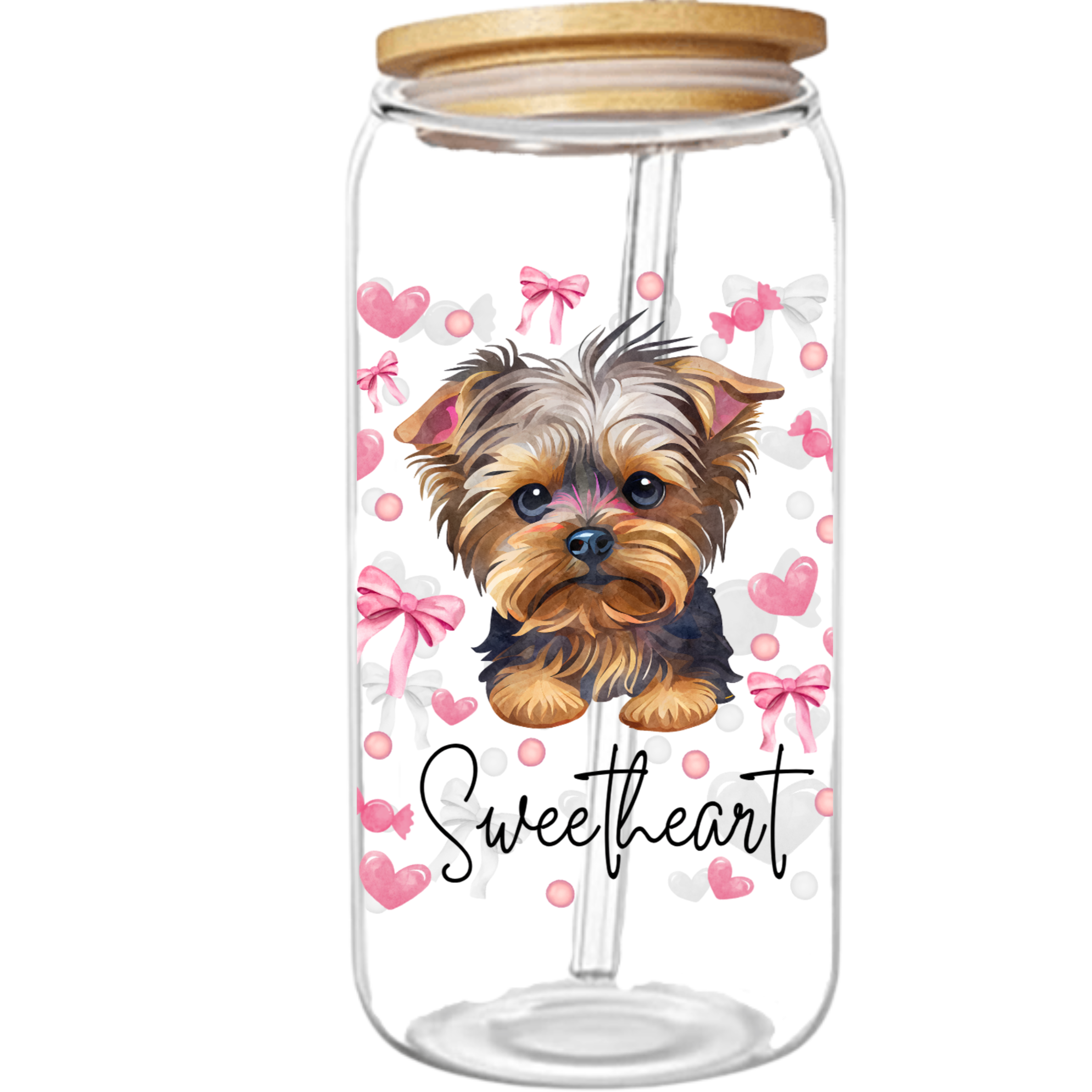 Vaso de Vidrio Sweetheart