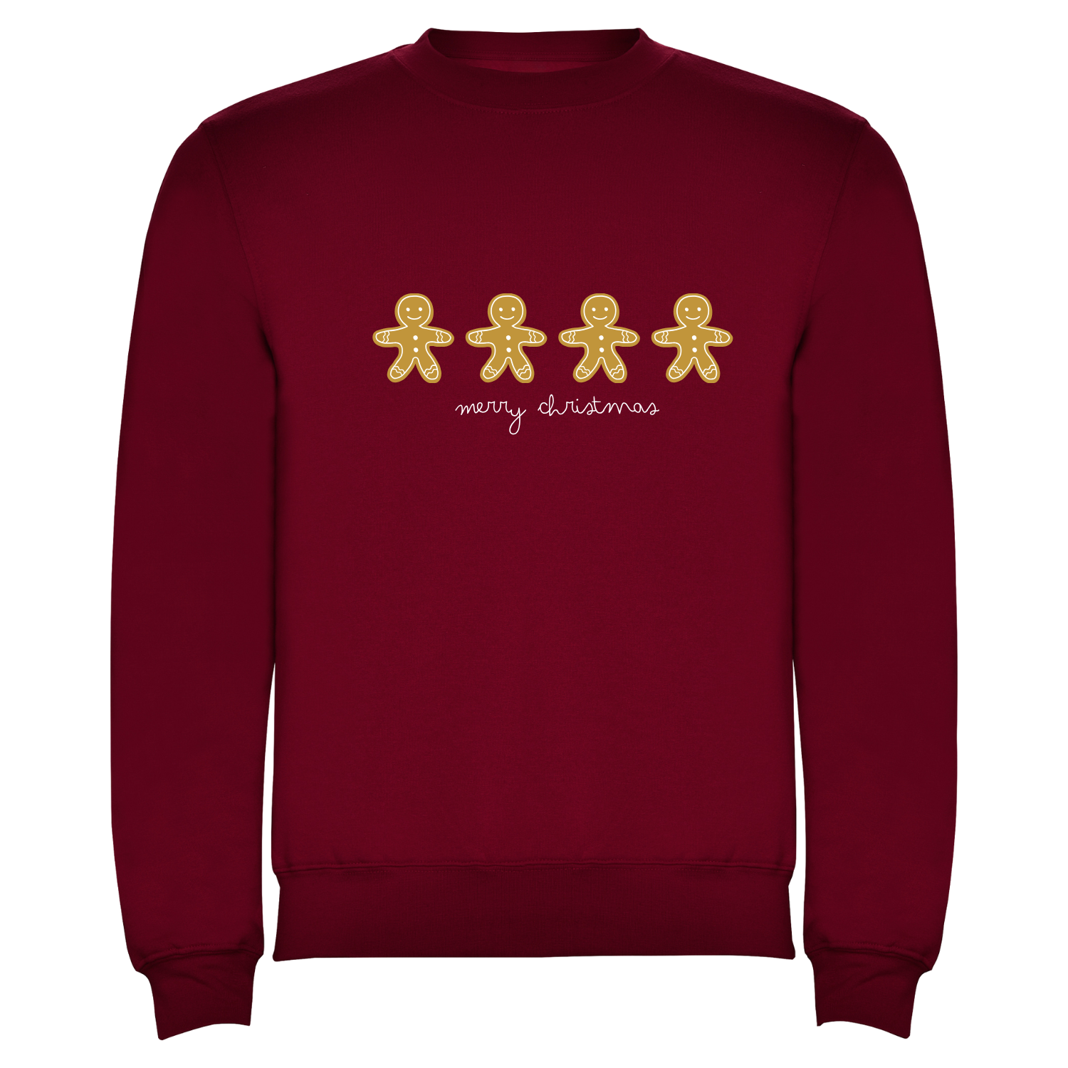 Sudadera Granate Galletas de Jengibre