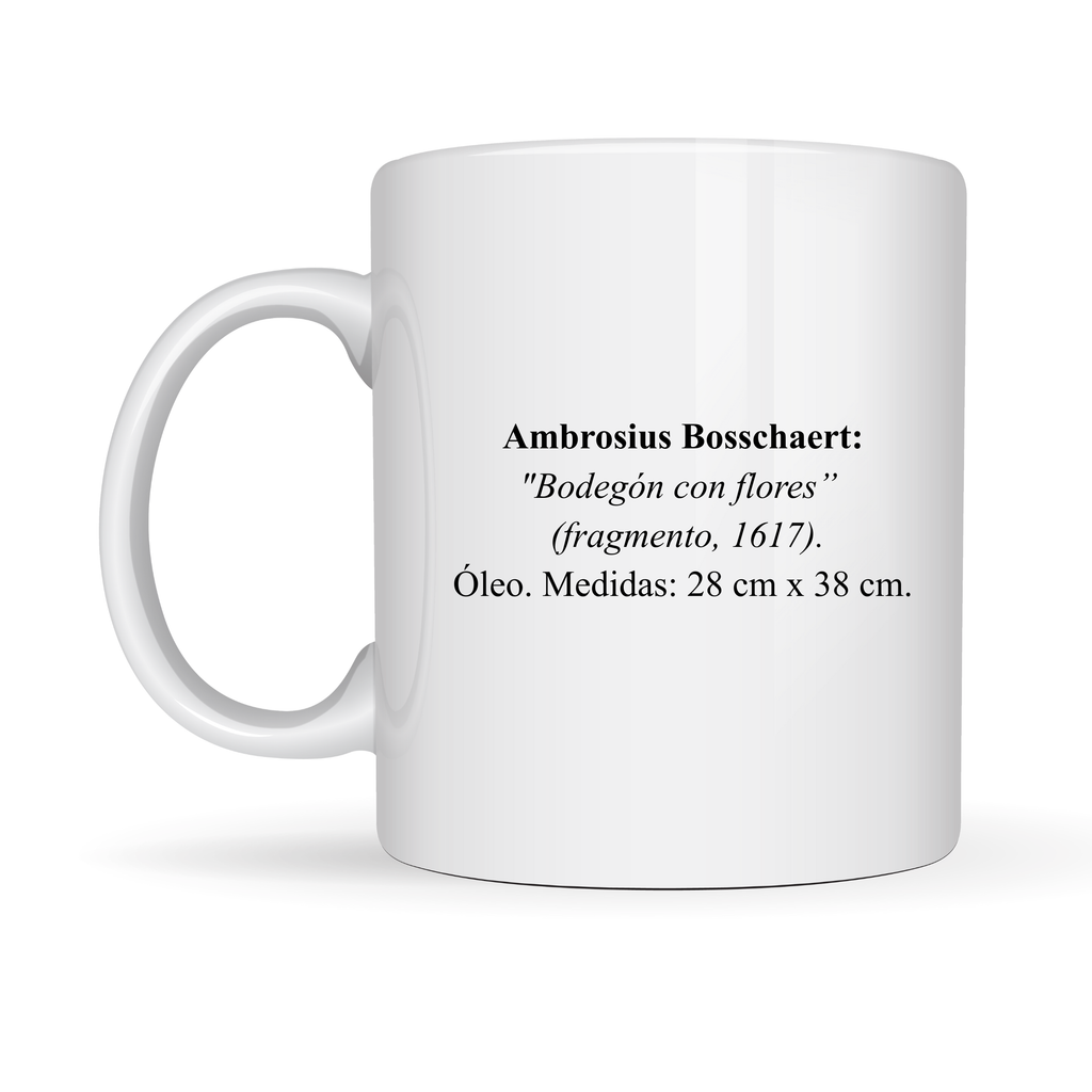 Taza Bodegón con Flores