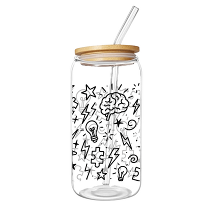 VASO DE VIDRIO BRAINSTORM