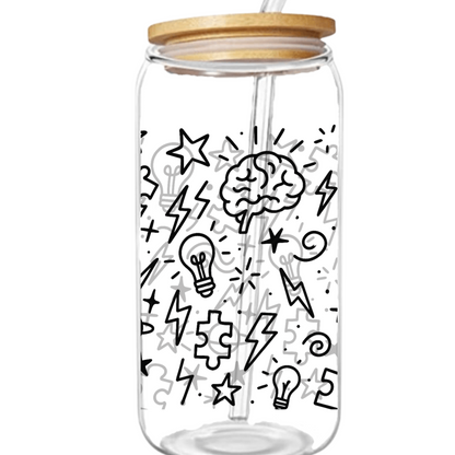 VASO DE VIDRIO BRAINSTORM