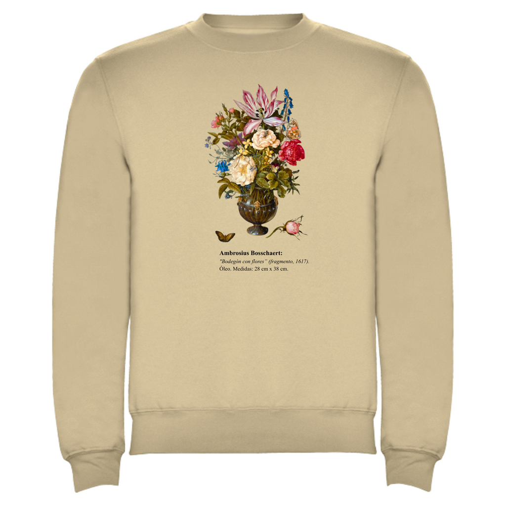 Sudadera Bodegón con Flores