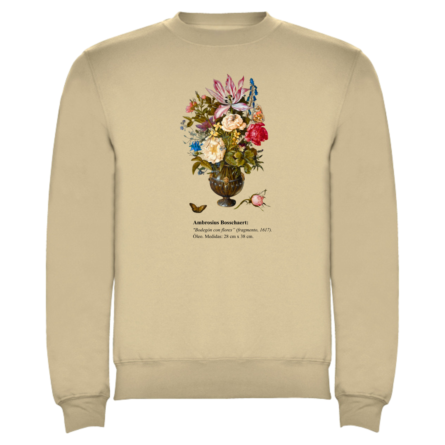Sudadera Bodegón con Flores