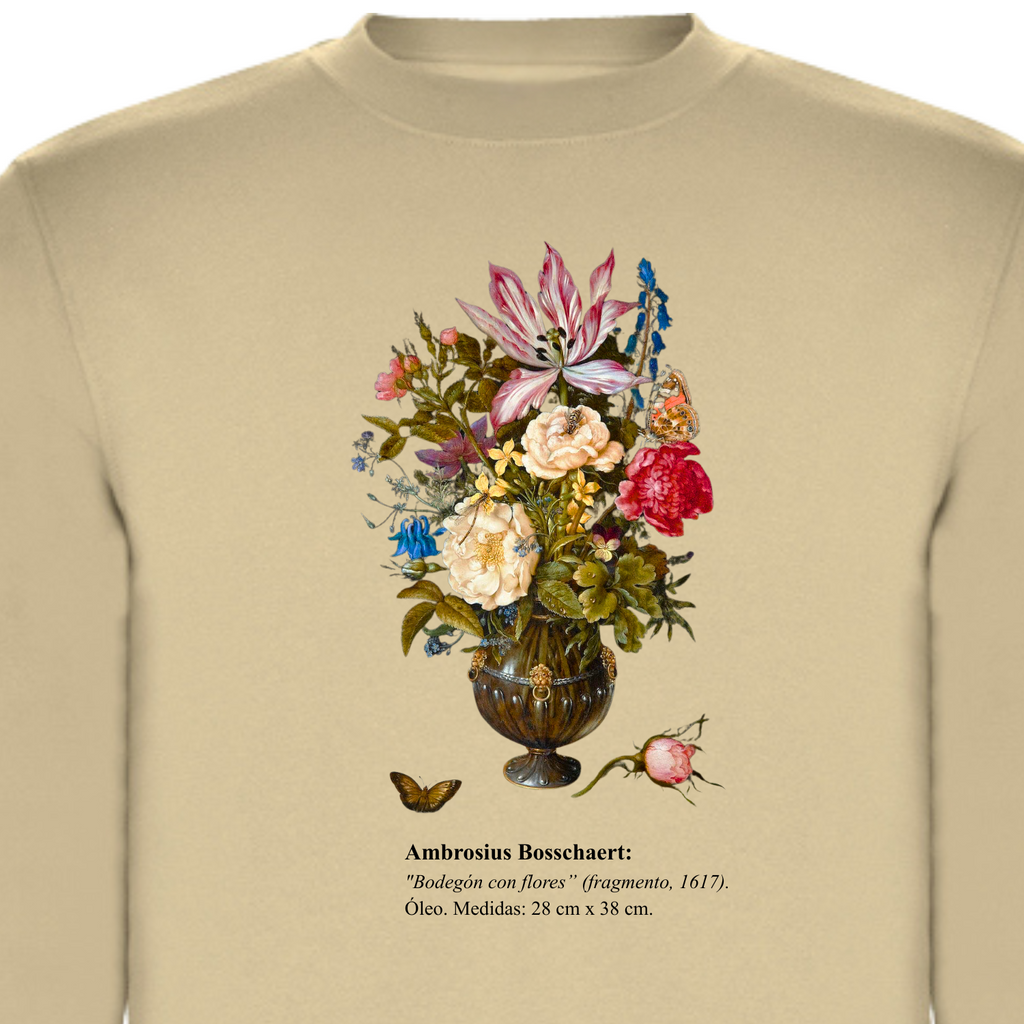 Sudadera Bodegón con Flores