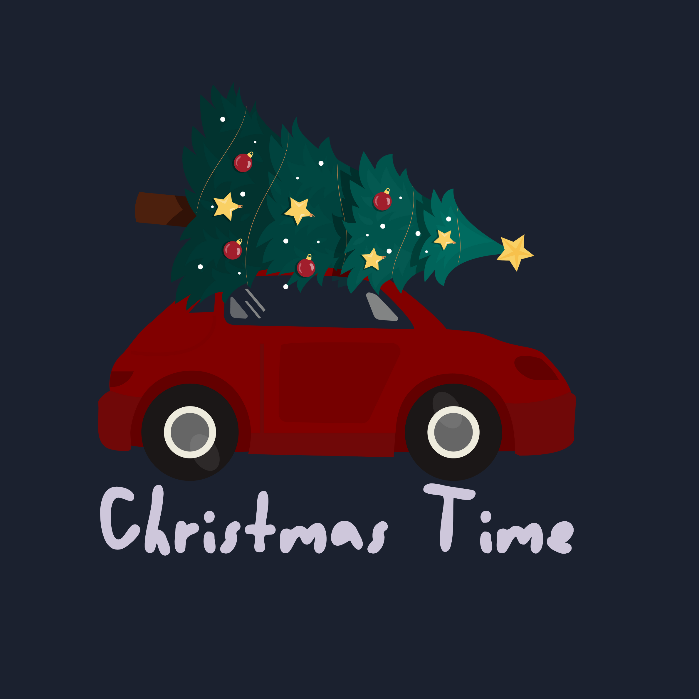 Camiseta  Marino Christmas Time