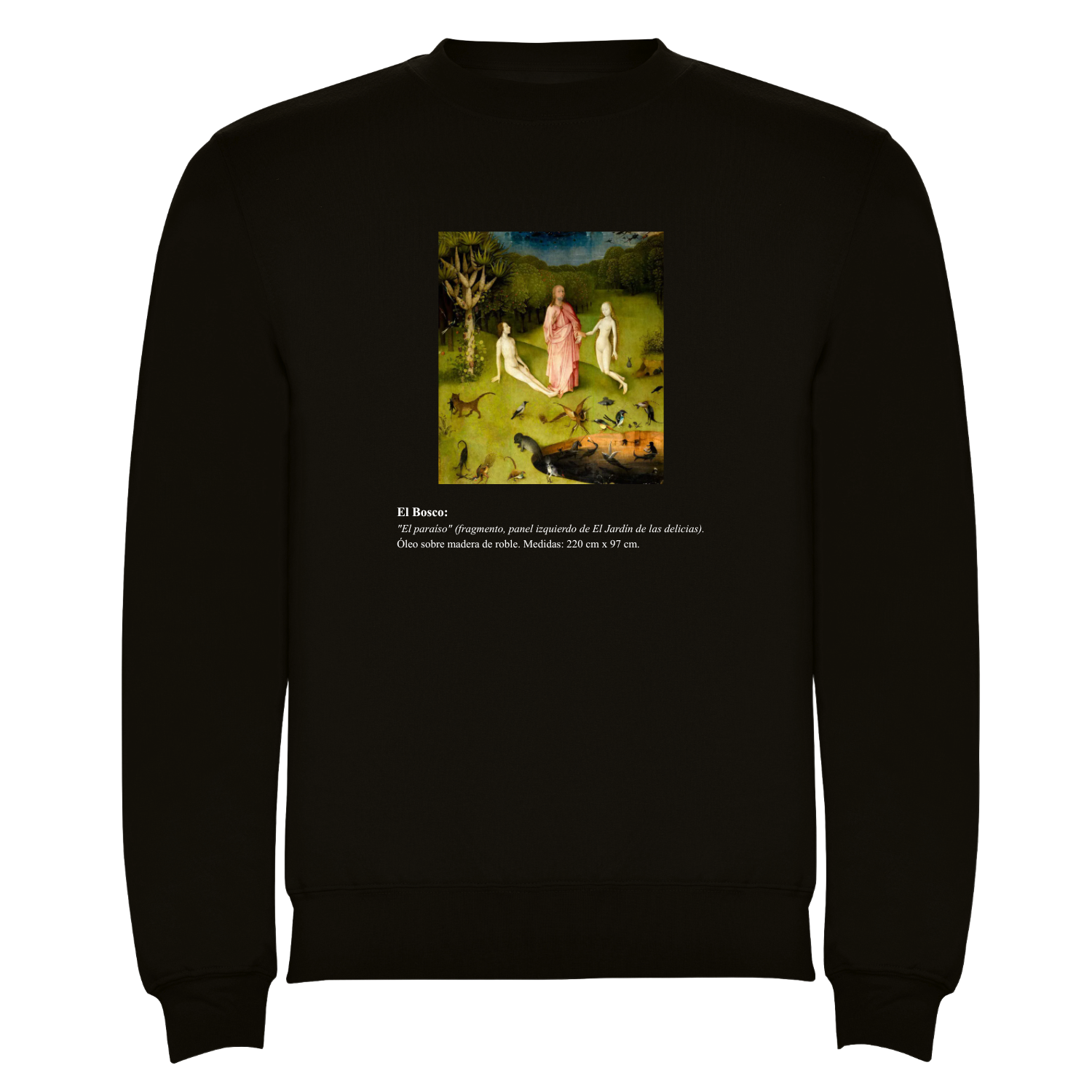 Sudadera Jardín de las Delicias