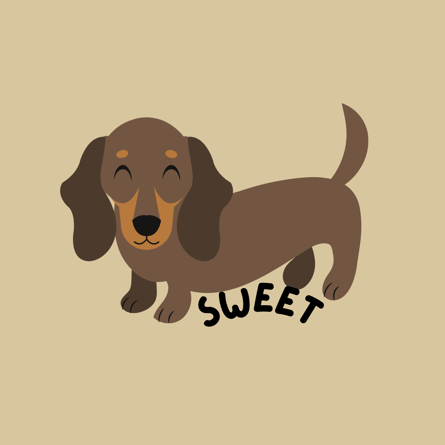 Sudadera Arena Dachshunt Sweet