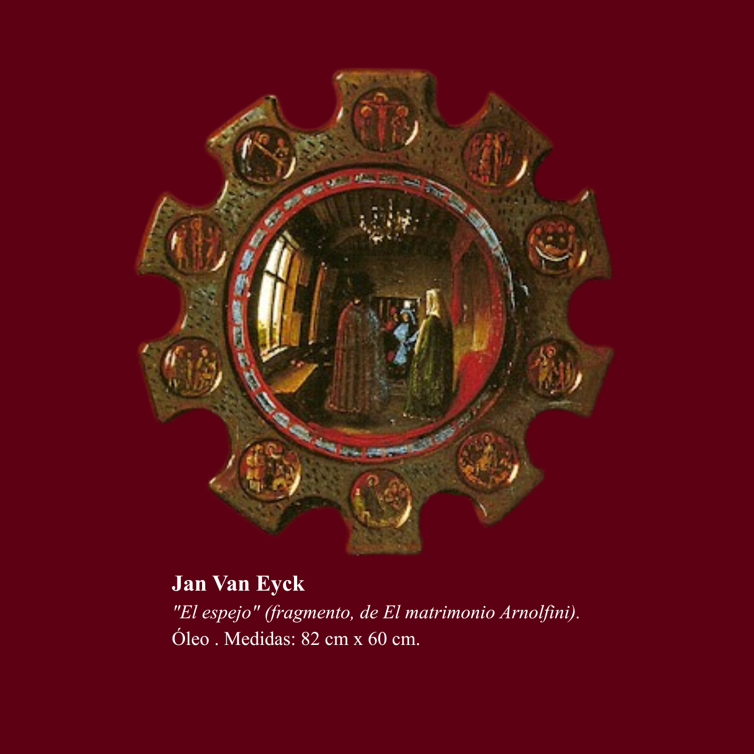 Sudadera Granate El Matrimonio Arnolfini