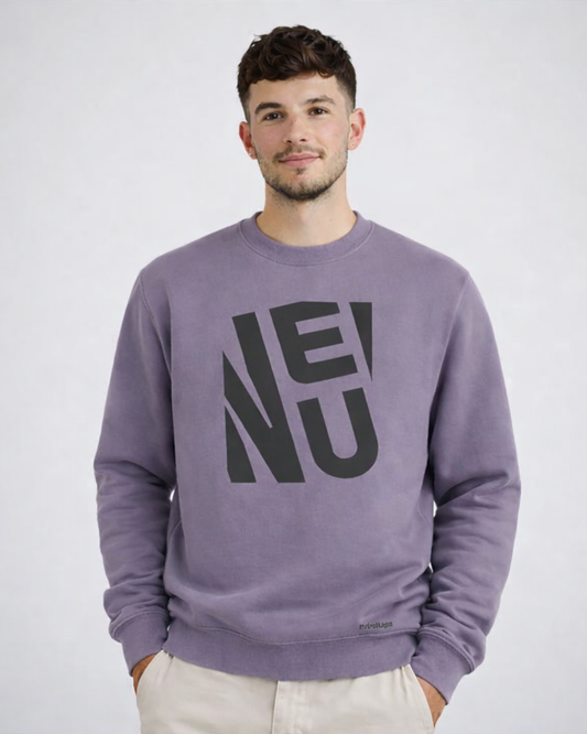 SUDADERA LILA NEU